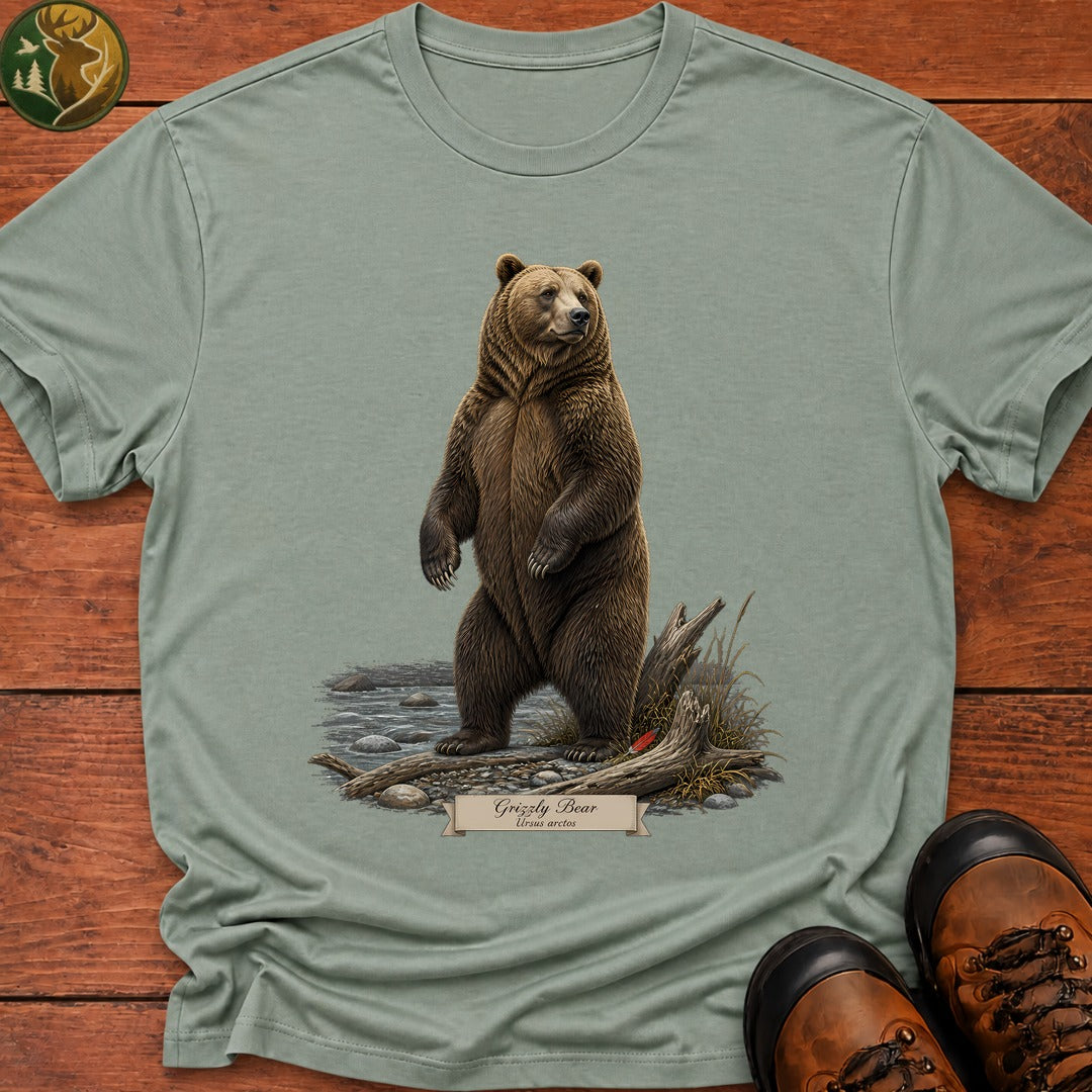 Grizzly Bear T Shirt - Bay