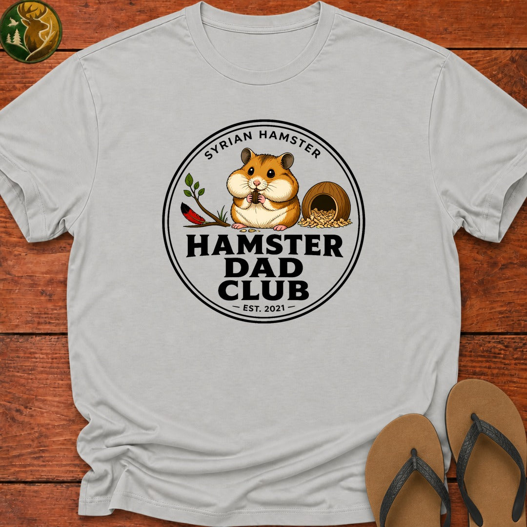 Hamster Dad Kids T-Shirt - Ash