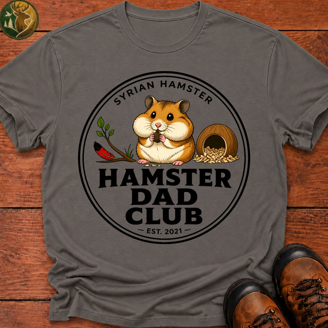 Hamster Dad T-Shirt - Grey