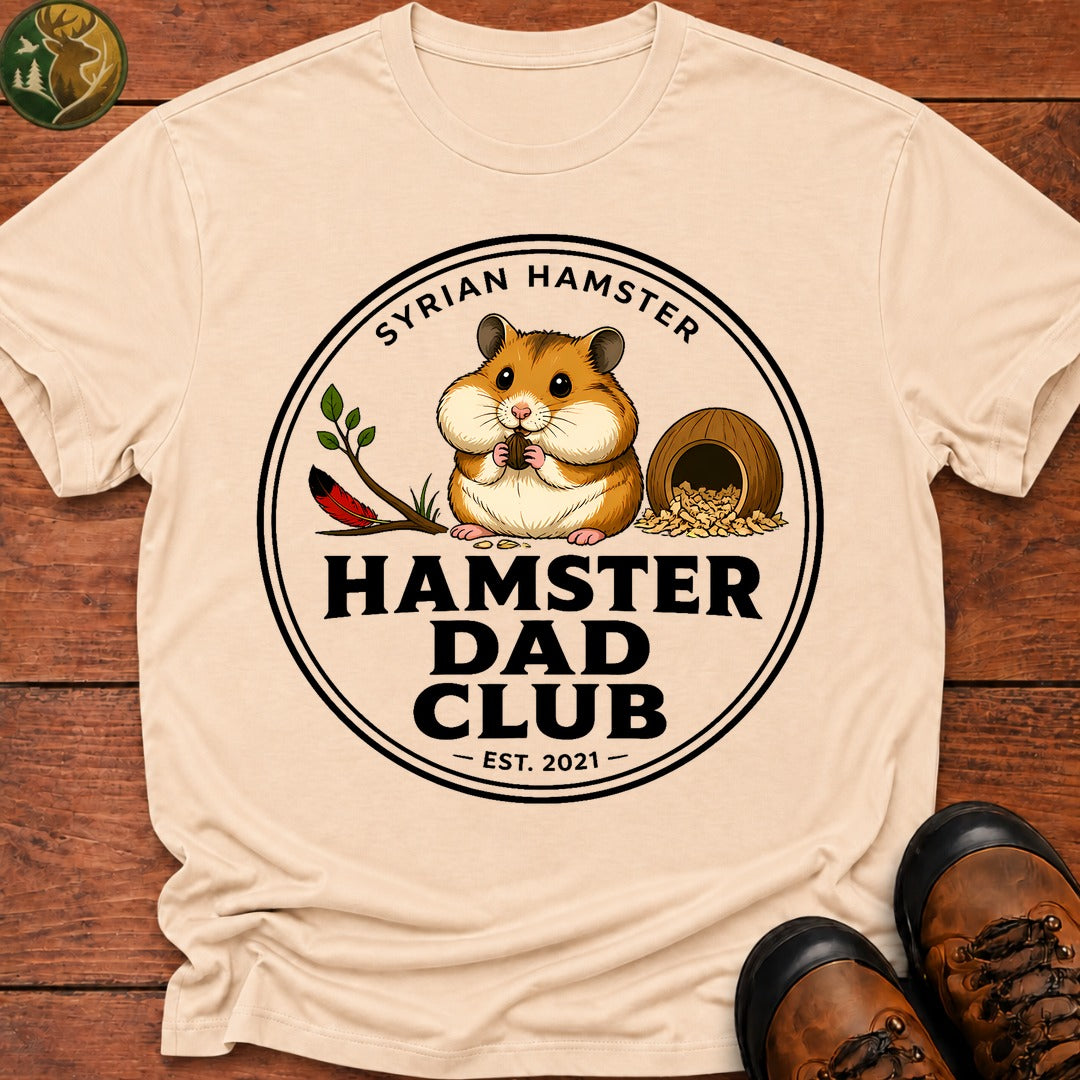 Hamster Dad T-Shirt - Ivory
