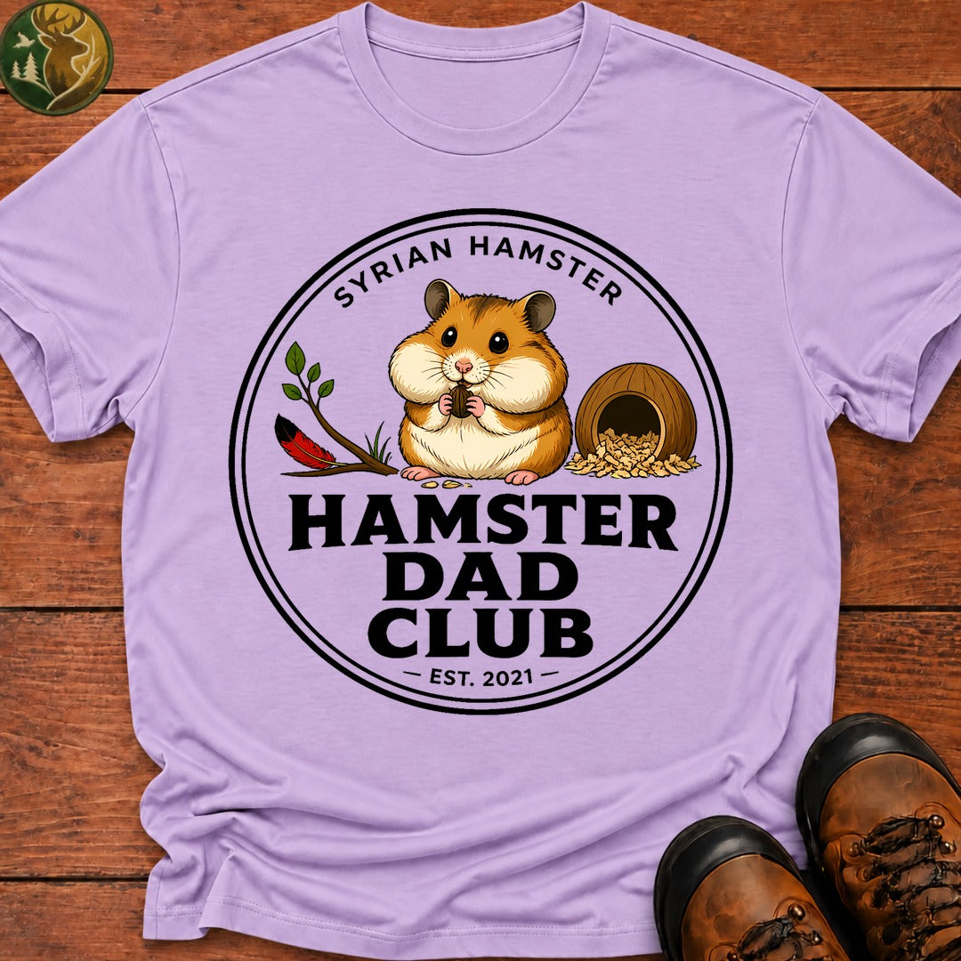 Hamster Dad T-Shirt - Orchid