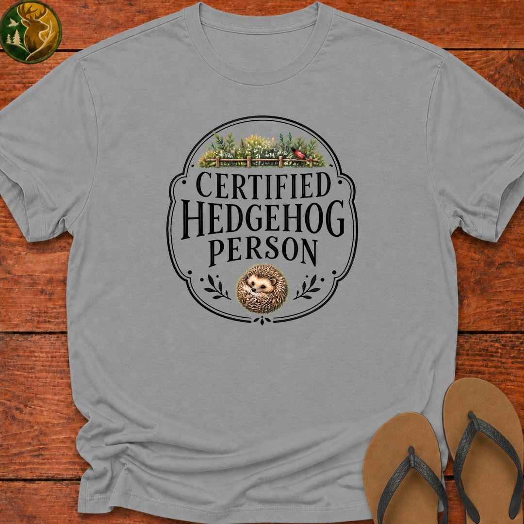 Hedgehog Person Kids T-Shirt - Sport Grey