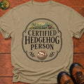 Hedgehog Person T-Shirt - Khaki