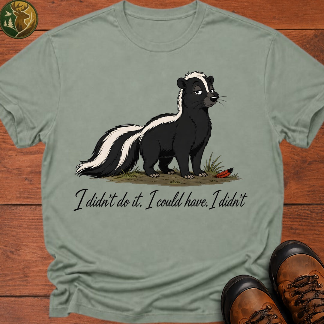 I Didn'T Do It T Shirt - Bay