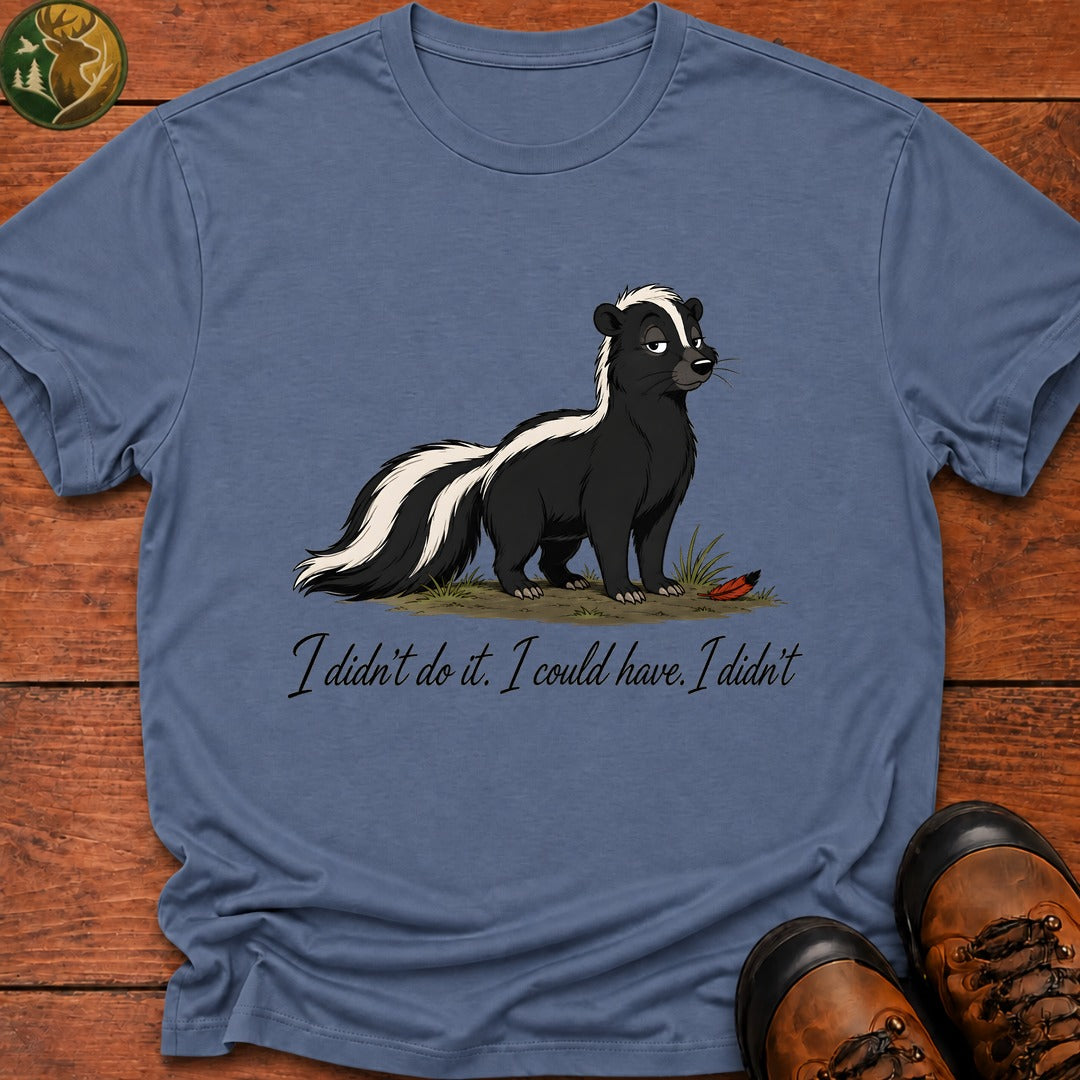 I Didn'T Do It T Shirt - Blue Jean