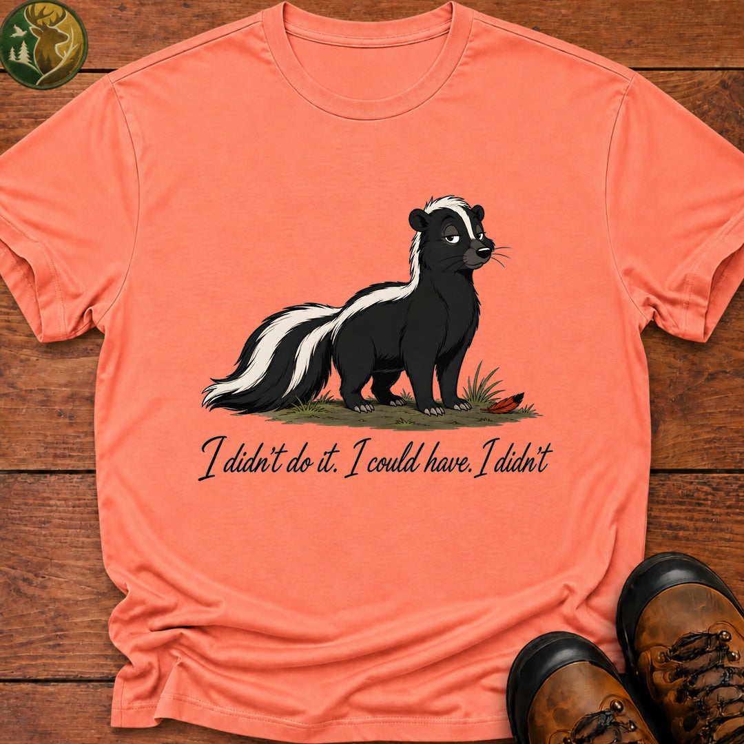 I Didn'T Do It T Shirt - Melon