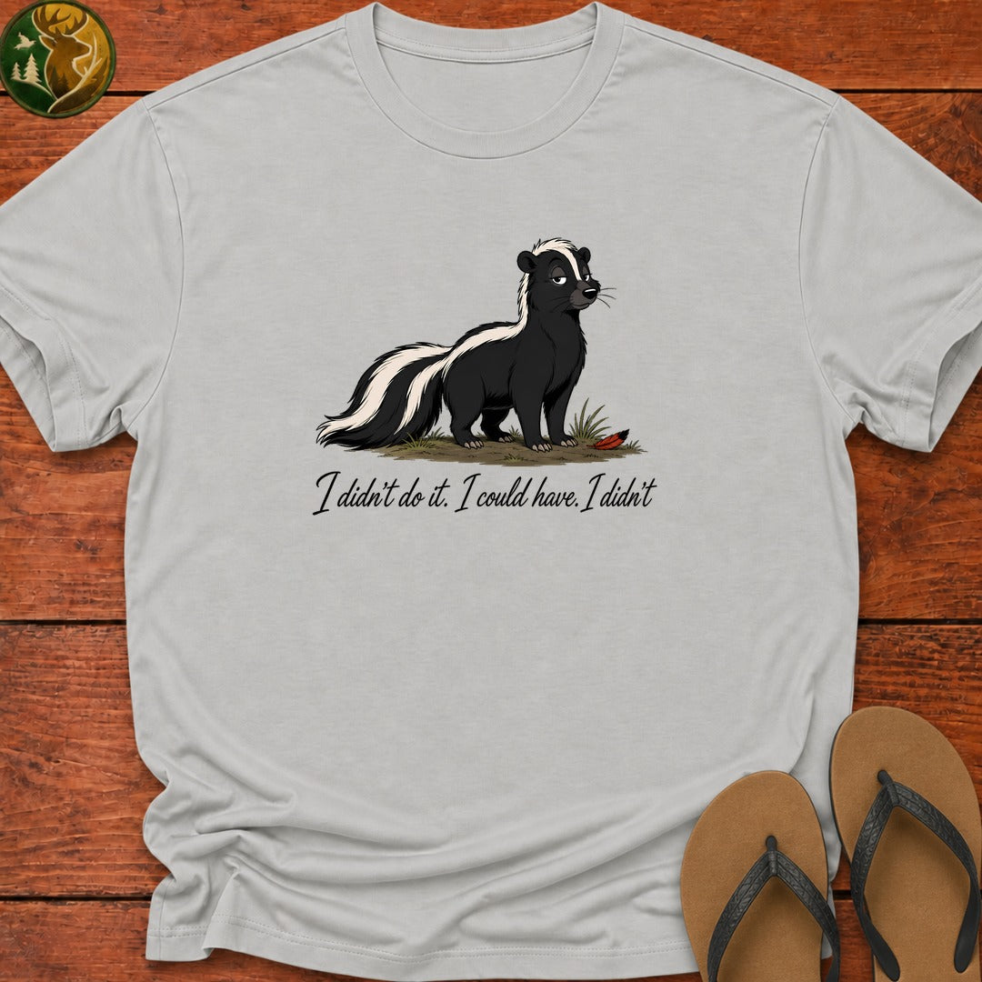 I Didn't Do It Kids T-Shirt - Ash