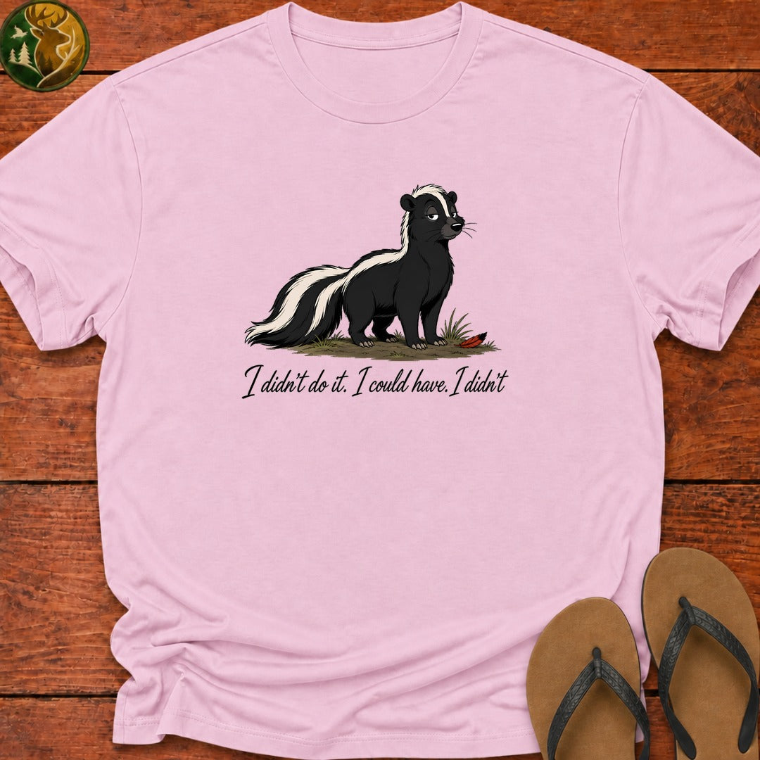 I Didn't Do It Kids T-Shirt - Light Pink
