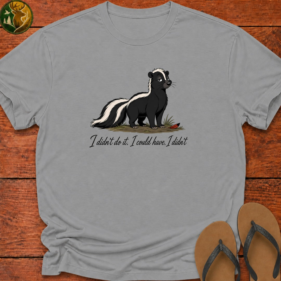 I Didn't Do It Kids T-Shirt - Sport Grey