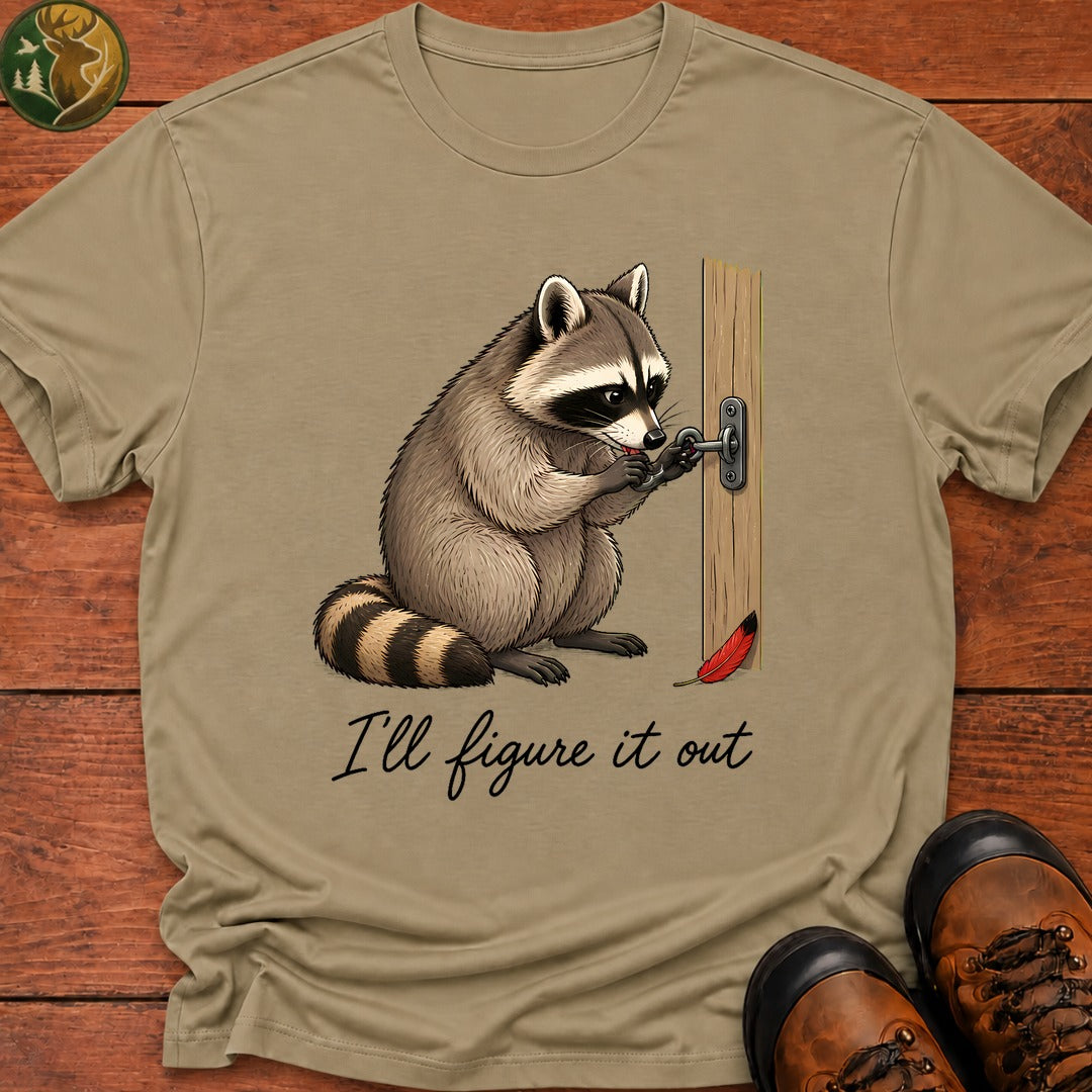 I'Ll Figure It Out T-Shirt - Khaki