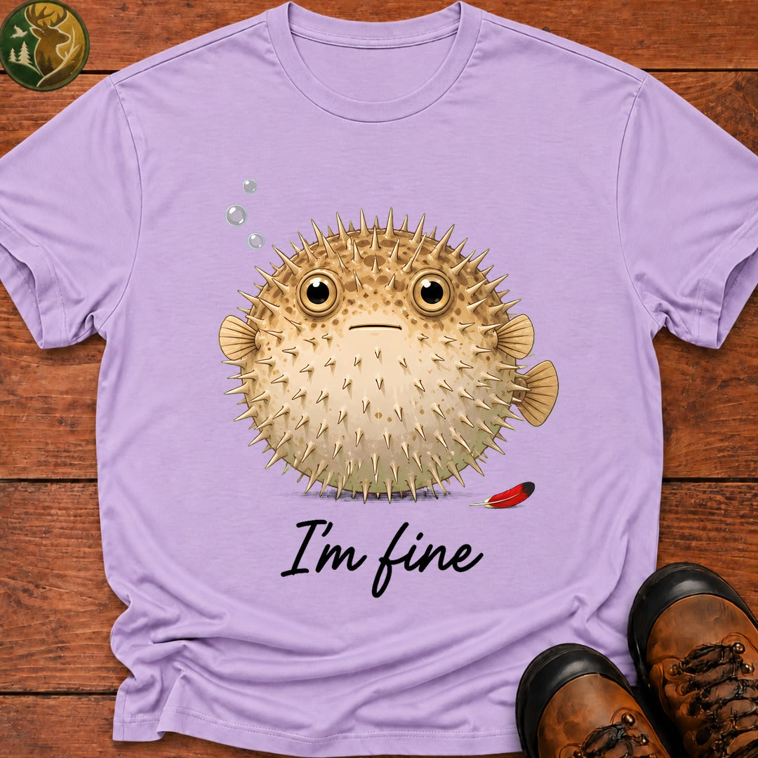 I'M Fine T-Shirt - Orchid
