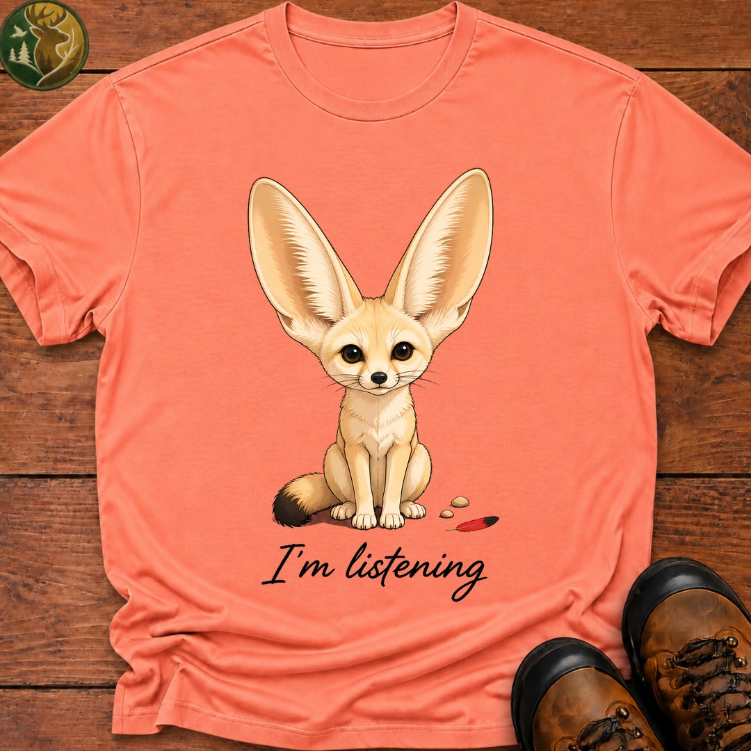 I'M Listening T-Shirt - Melon