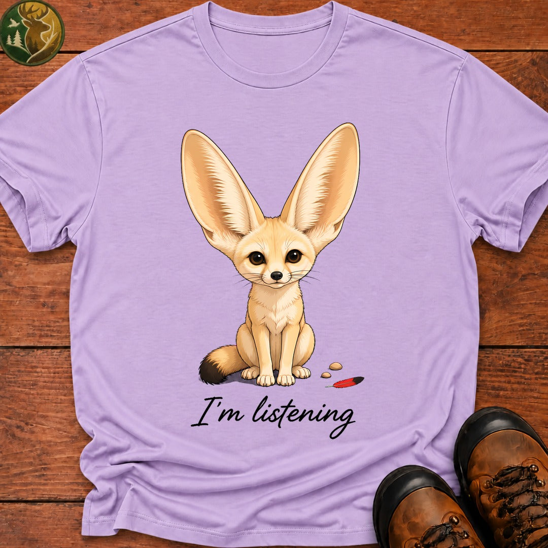 I'M Listening T-Shirt - Orchid