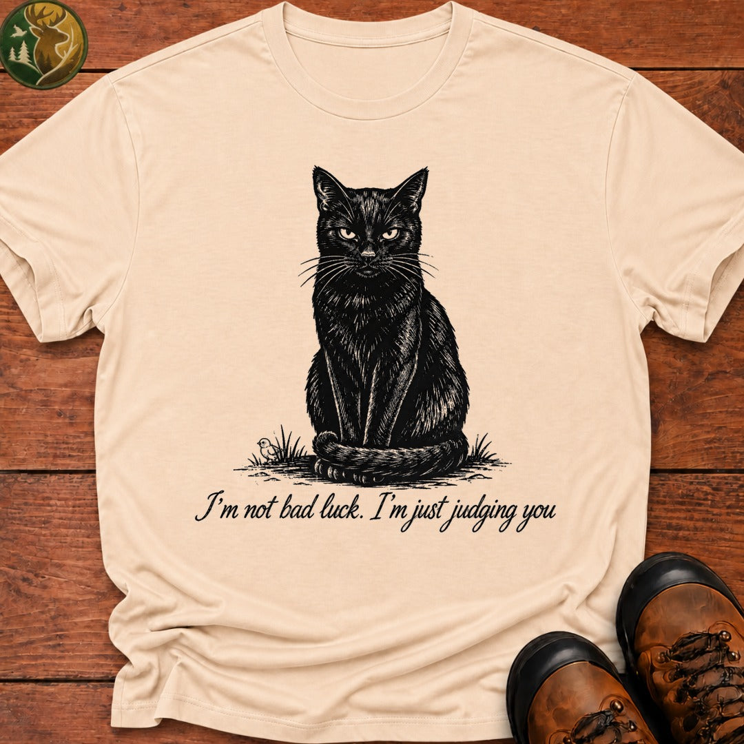 I'M Not Bad Luck T Shirt - Ivory