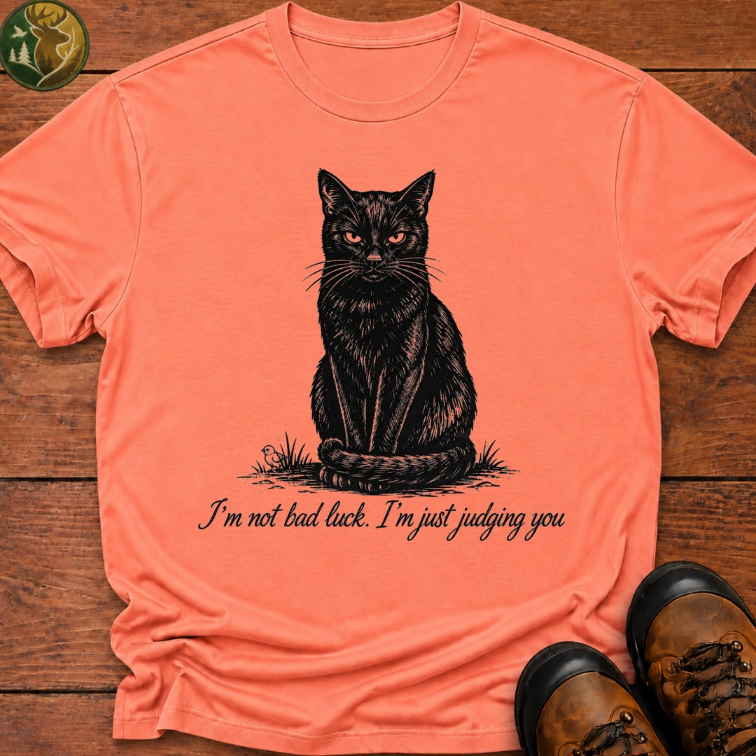 I'M Not Bad Luck T Shirt - Melon