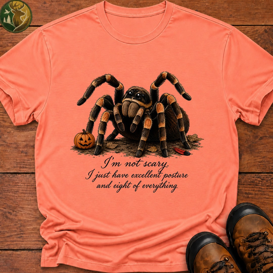 I'M Not Scary Halloween T Shirt - Melon