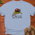 I May Be Cute Kids T-Shirt - Light Blue