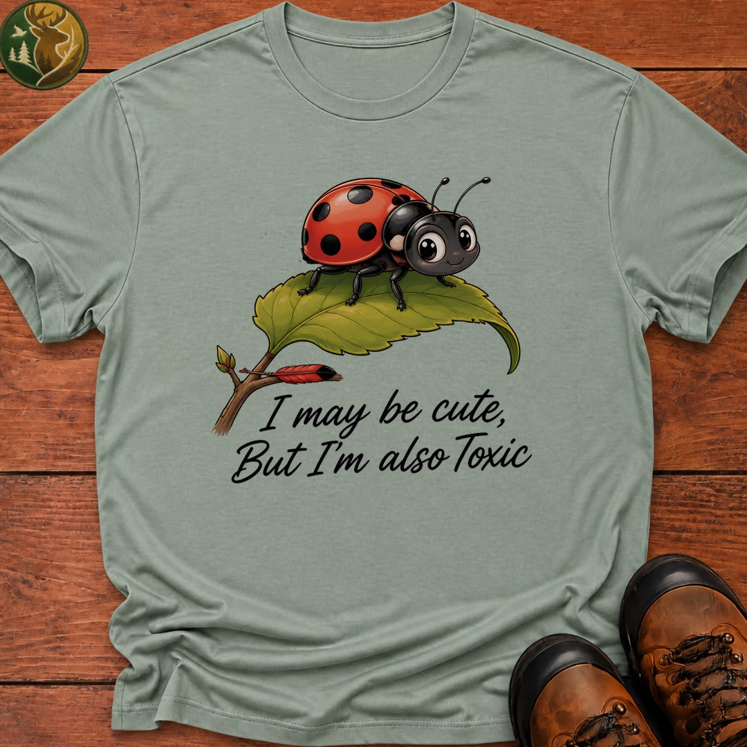 I May Be Cute T Shirt - Bay
