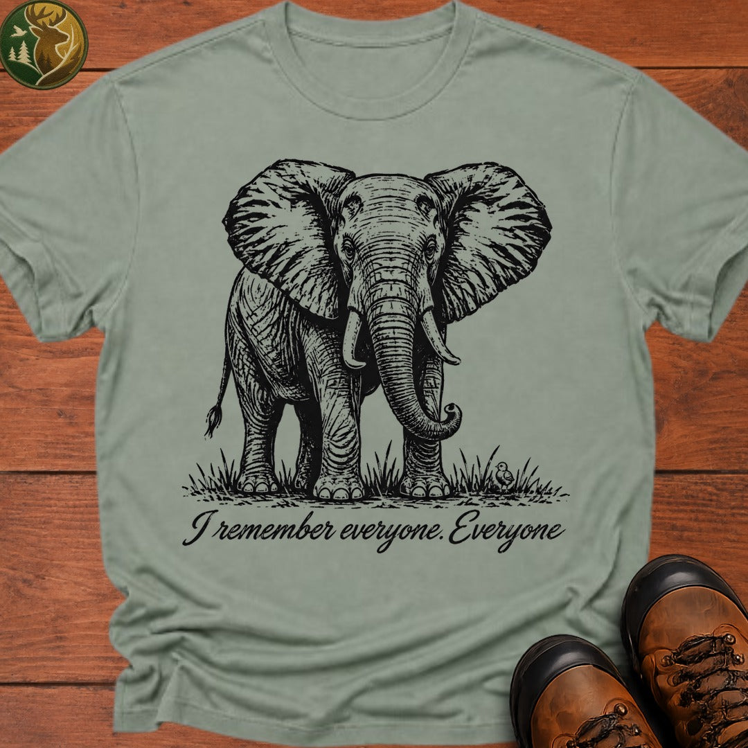 I Remember Everyone T Shirt - Bay