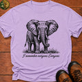I Remember Everyone T Shirt - Orchid