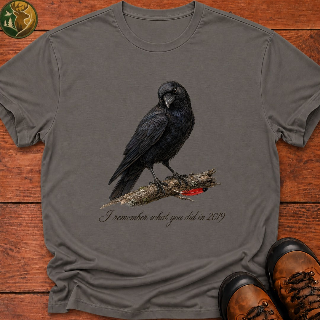I Remember What You Did T Shirt - Grey