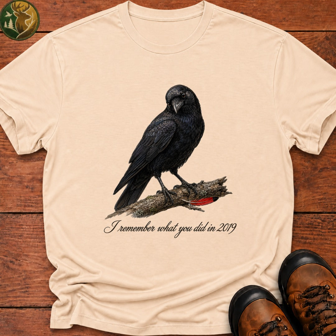 I Remember What You Did T Shirt - Ivory