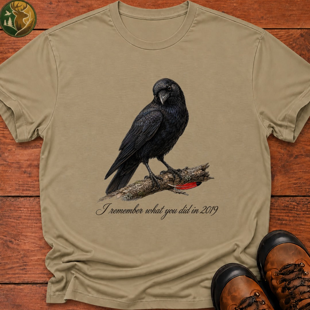 I Remember What You Did T Shirt - Khaki