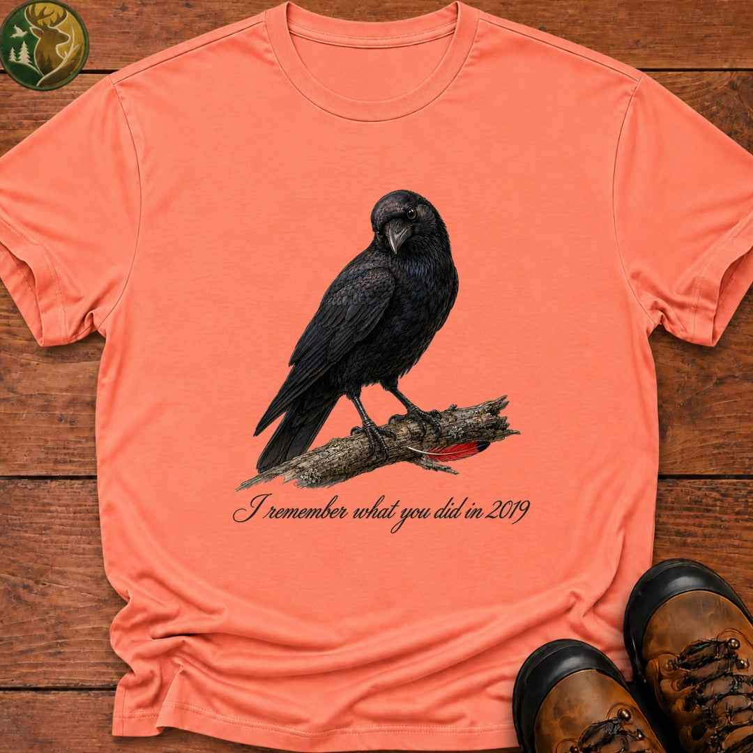 I Remember What You Did T Shirt - Melon