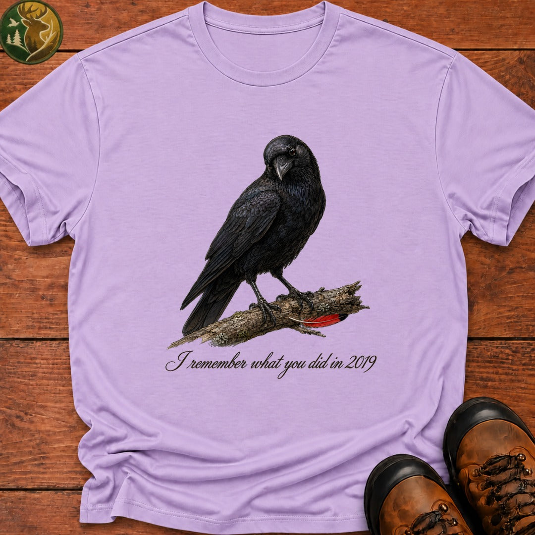 I Remember What You Did T Shirt - Orchid