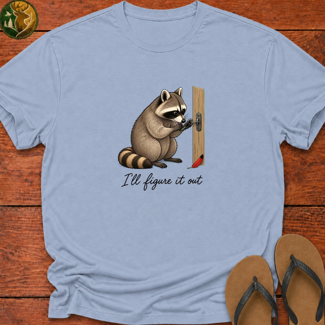 I'll Figure It Out Kids T-Shirt - Light Blue