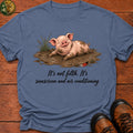It'S Not Filth T Shirt - Blue Jean
