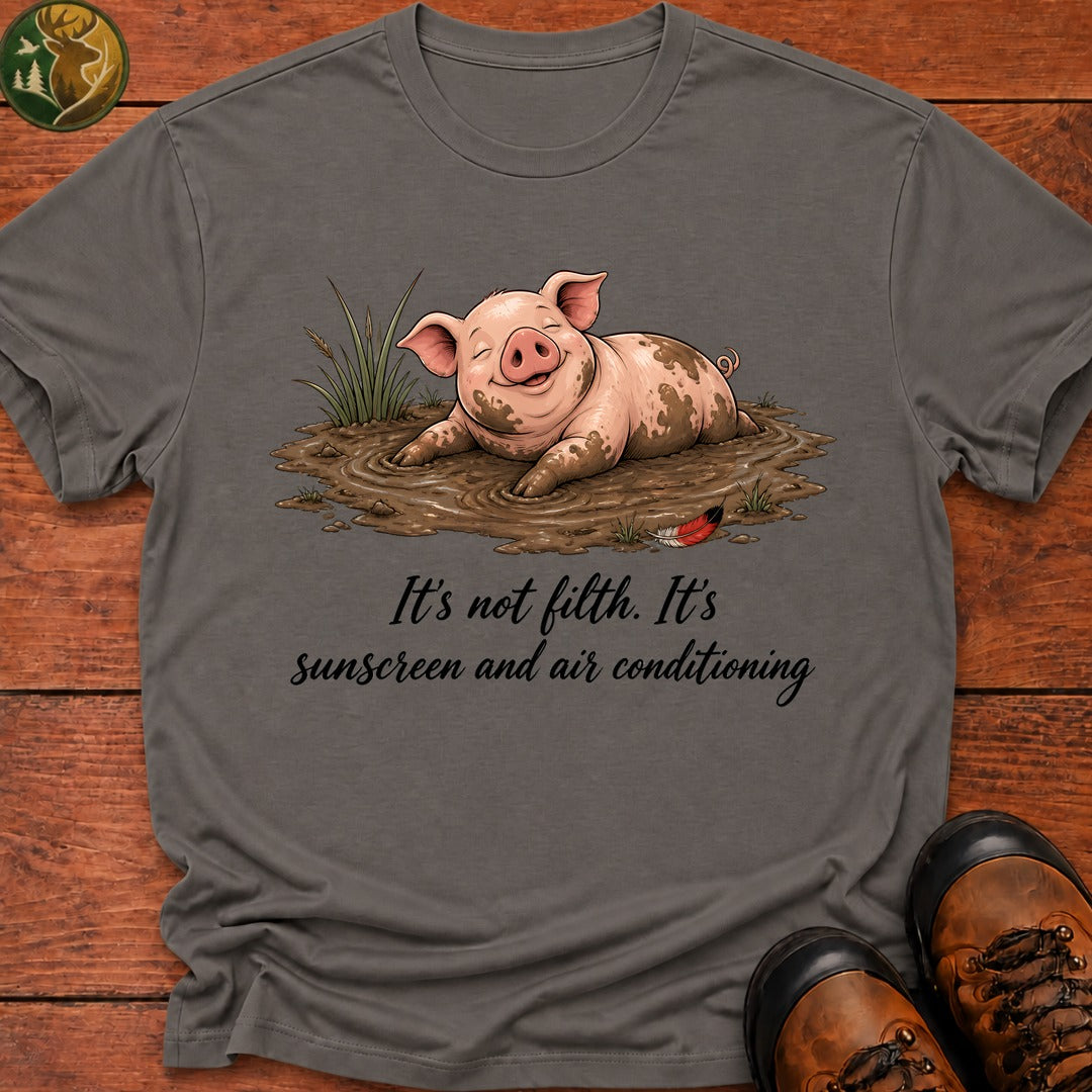 It'S Not Filth T Shirt - Grey
