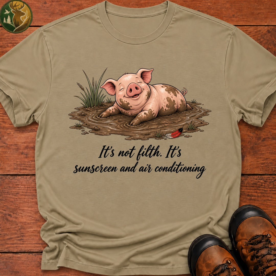 It'S Not Filth T Shirt - Khaki