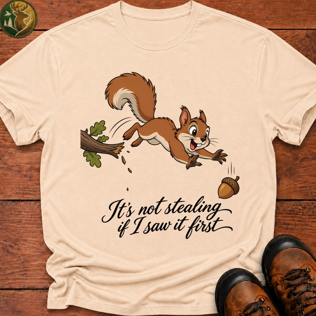 It'S Not Stealing T Shirt - Ivory