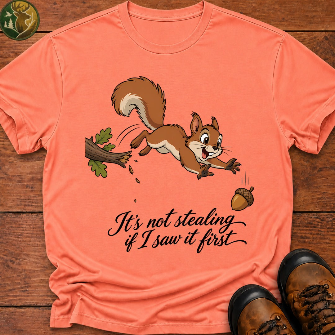 It'S Not Stealing T Shirt - Melon