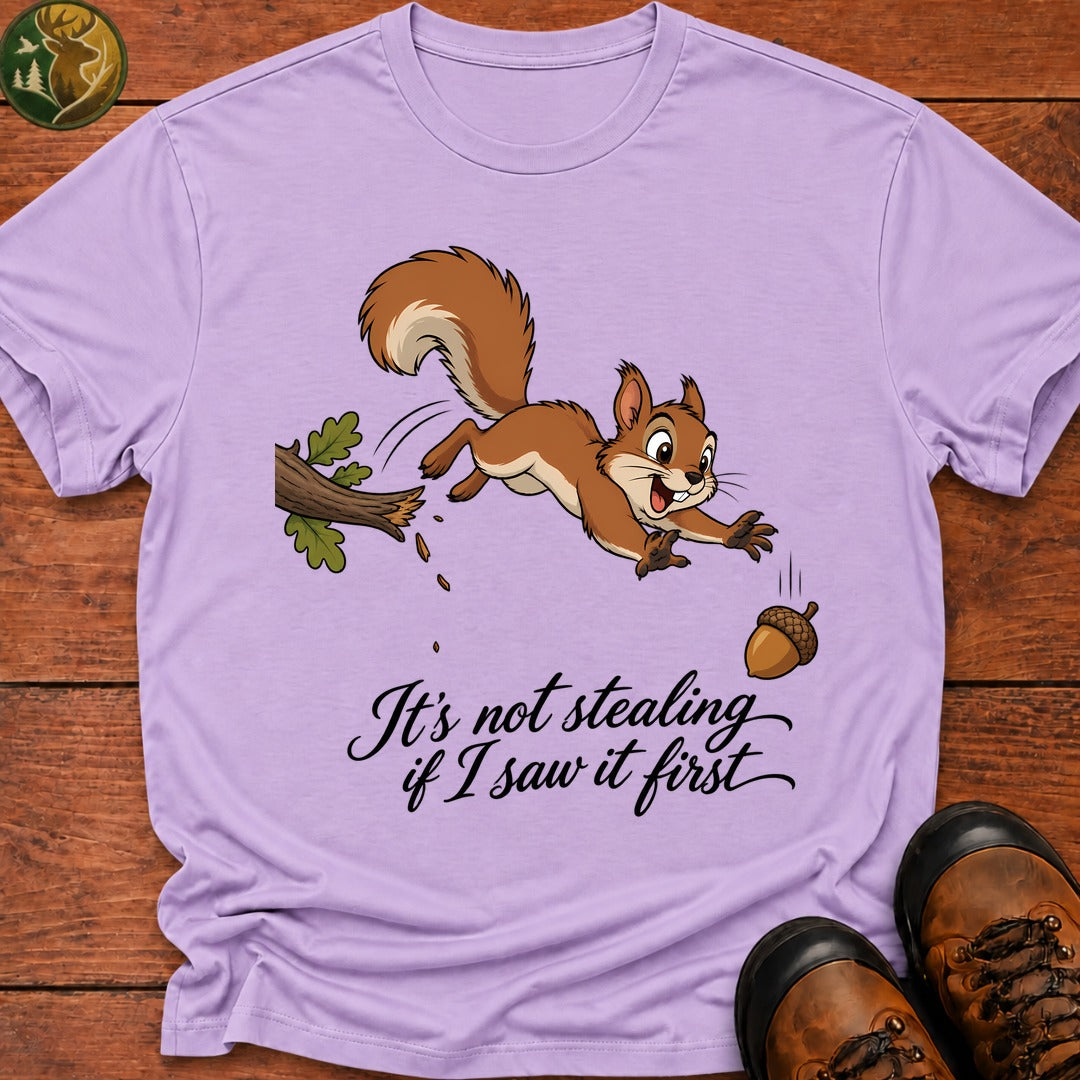It'S Not Stealing T Shirt - Orchid