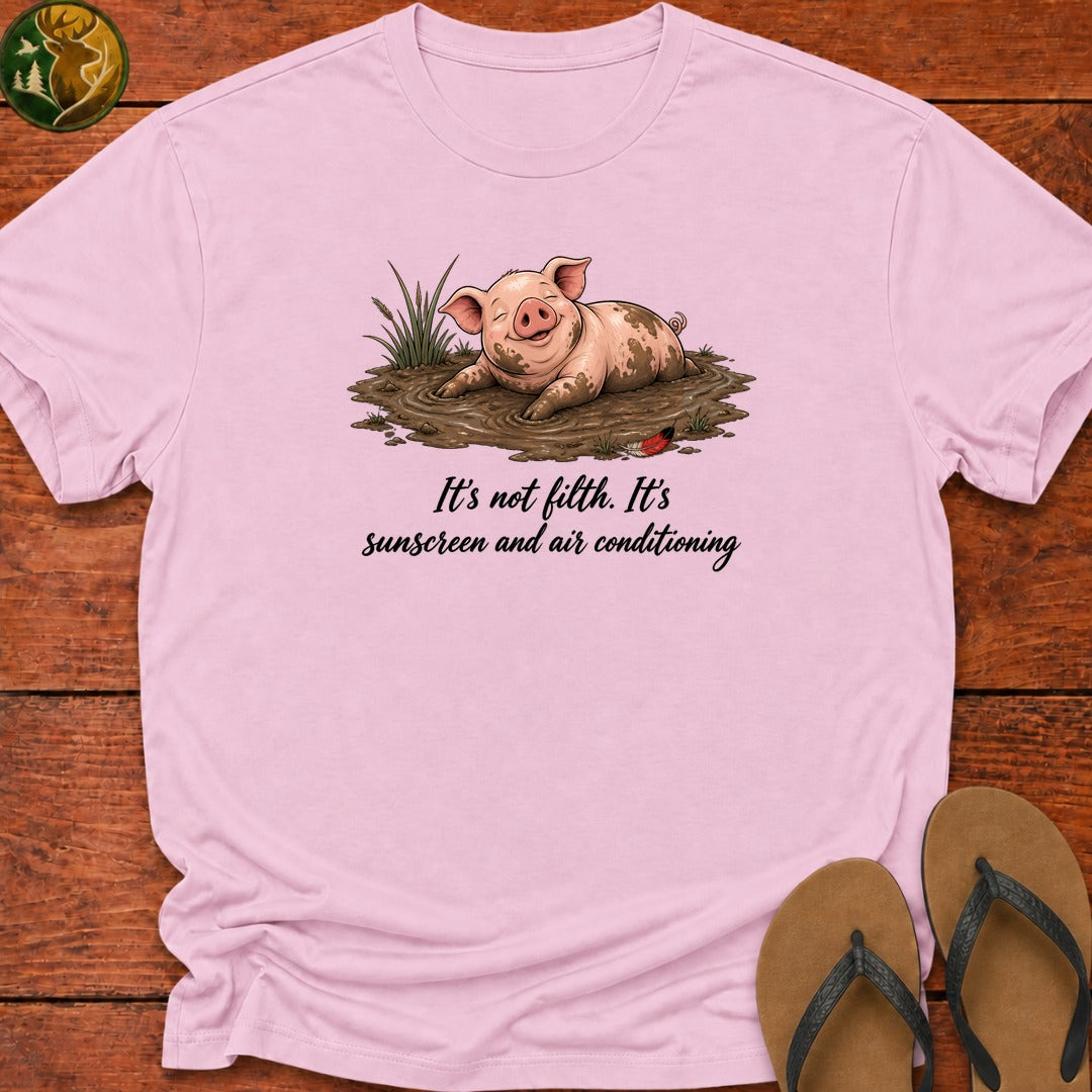 It's Not Filth Kids T-Shirt - Light Pink