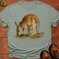 Kangaroo With Joey T Shirt - Bay