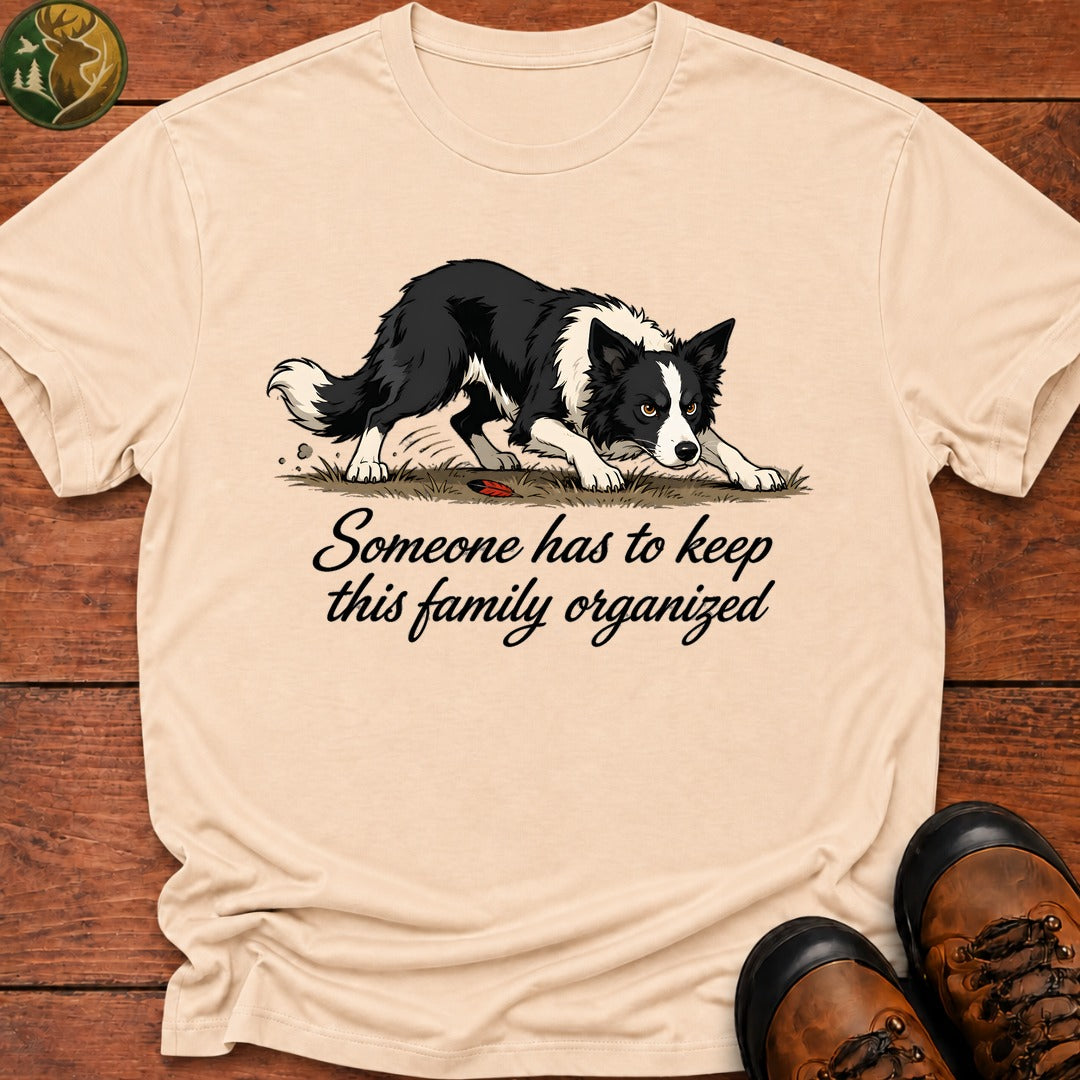 Keep This Family Organized T Shirt - Ivory