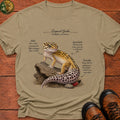 Leopard Gecko Field Guide T Shirt - Khaki
