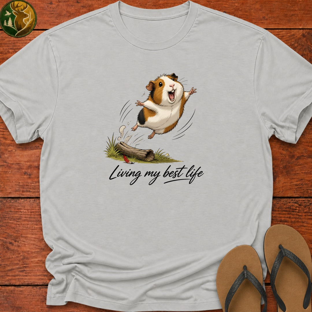 Living My Best Life Kids T-Shirt - Ash