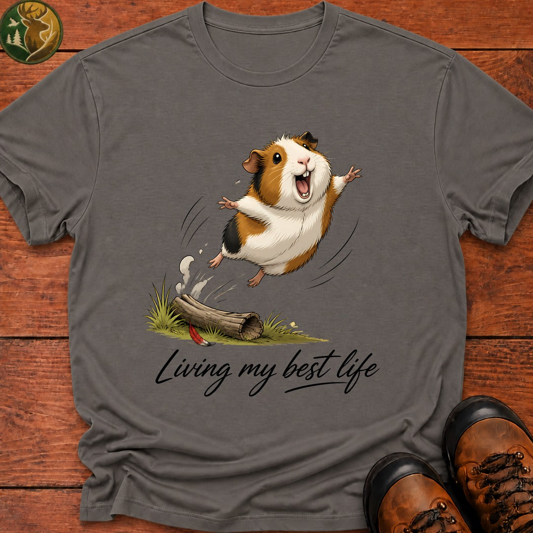 Living My Best Life T-Shirt - Grey