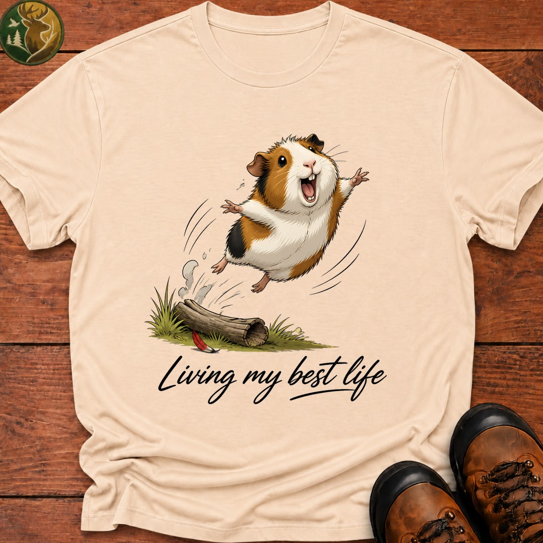 Living My Best Life T-Shirt - Ivory