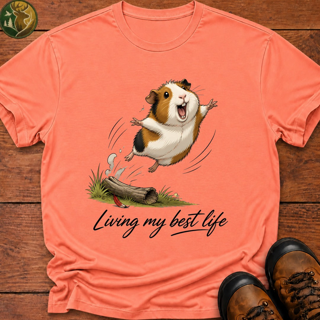 Living My Best Life T-Shirt - Melon