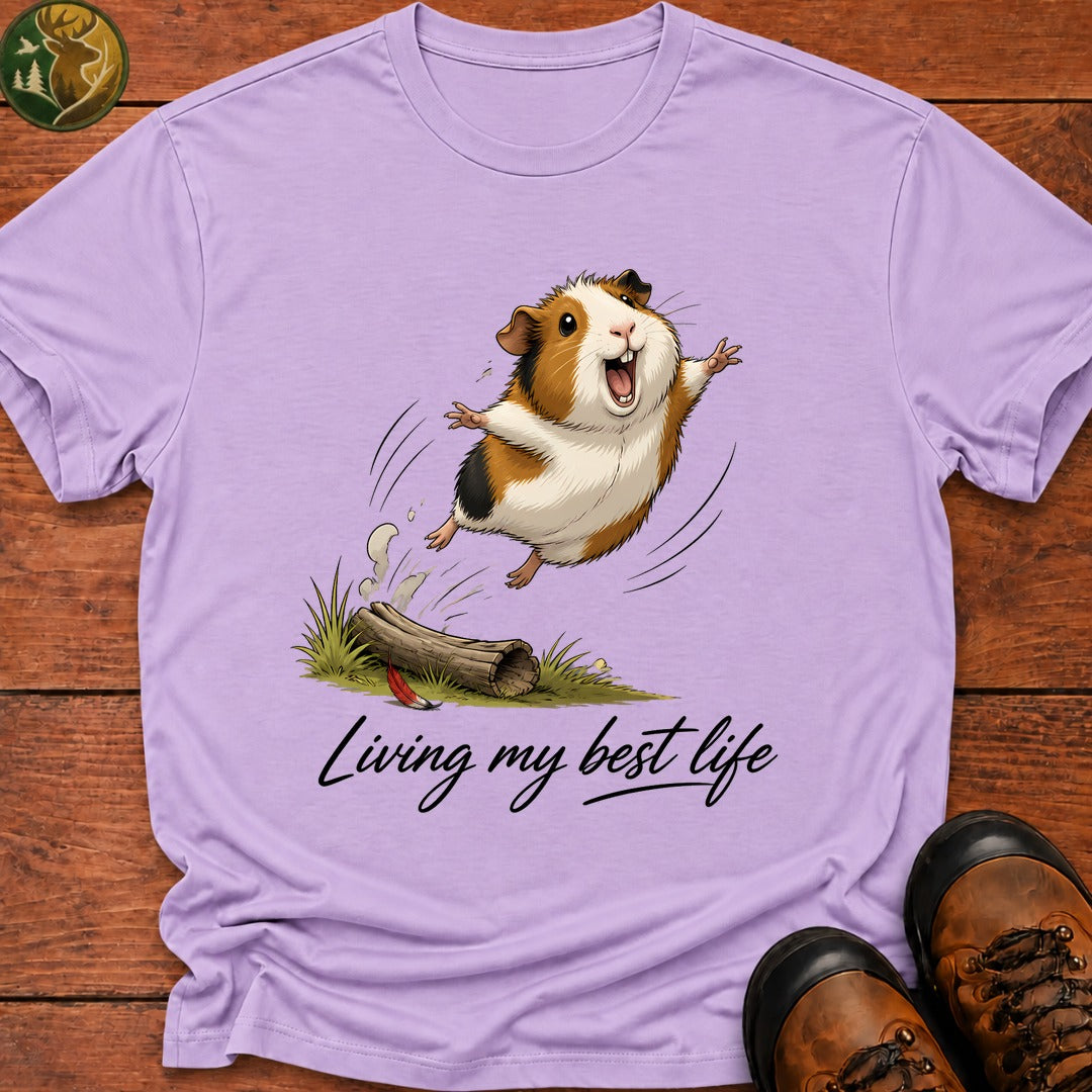 Living My Best Life T-Shirt - Orchid
