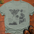Luna Moth Field Notes T Shirt - Bay