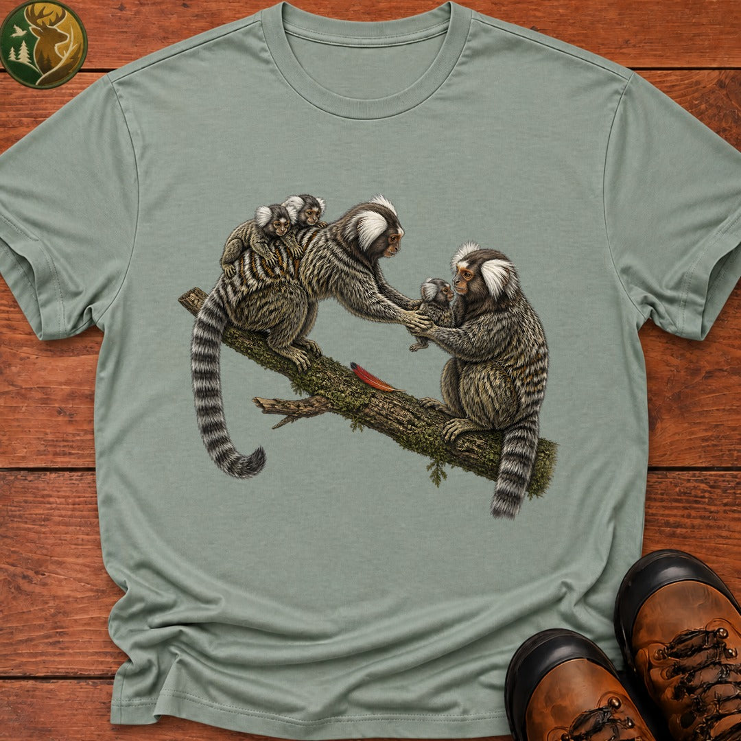 Marmoset Family T Shirt - Bay