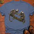 Marmoset Family T Shirt - Blue Jean