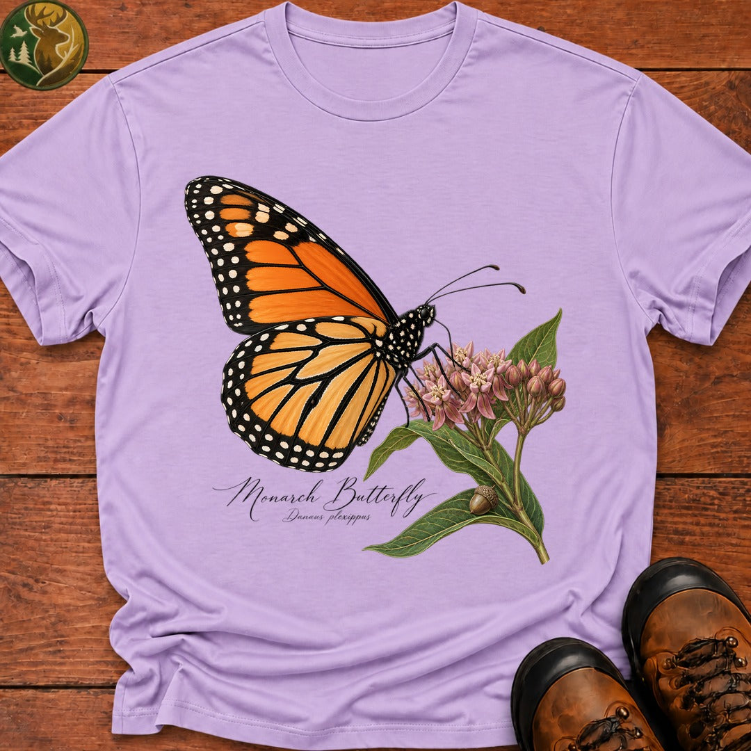 Monarch Butterfly T-Shirt - Orchid
