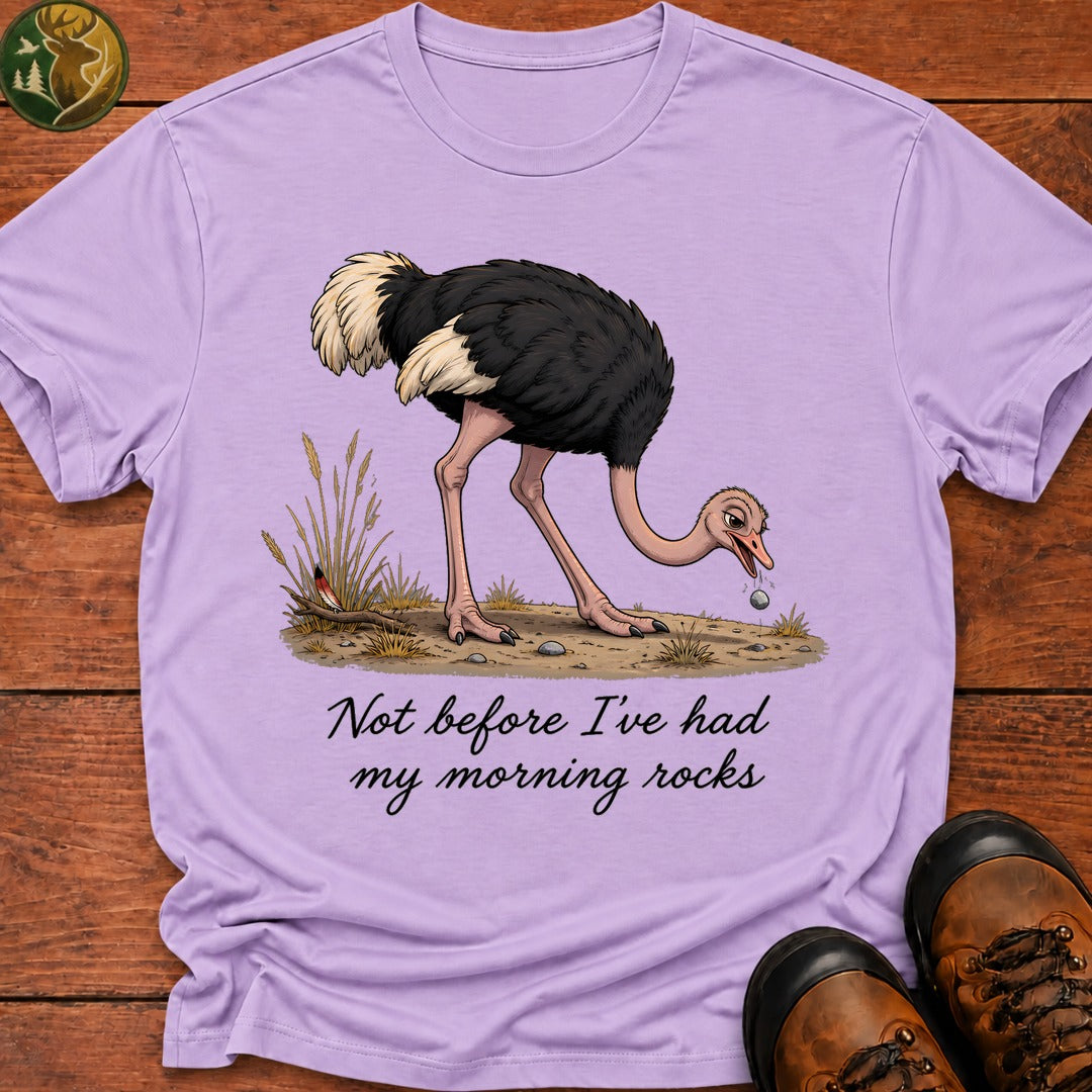 Morning Rocks T Shirt - Orchid